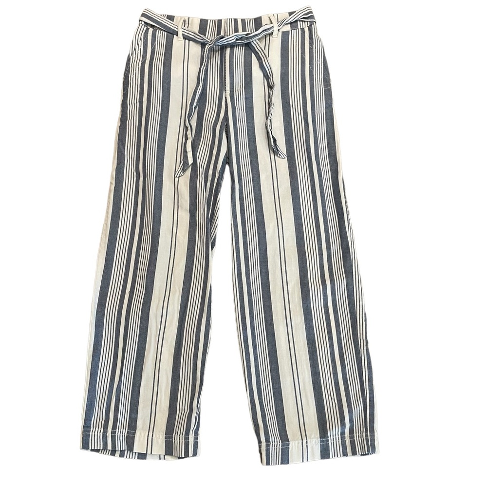Tommy HIlfiger Striped Paper Bag Wide Leg Pants.  Size 00